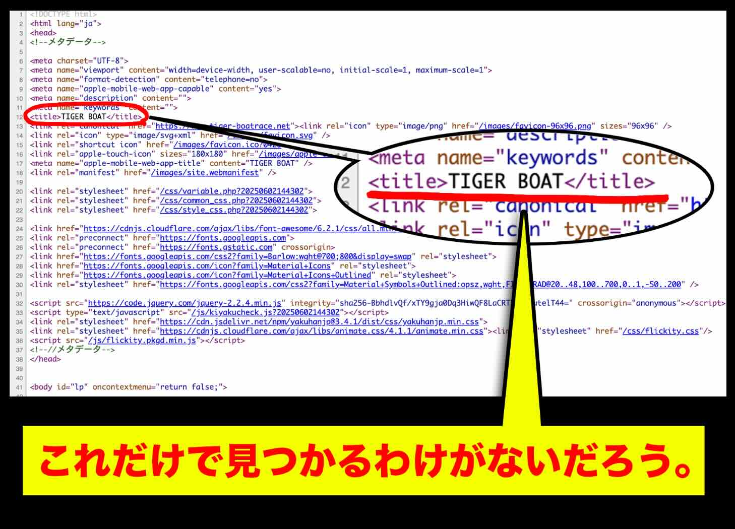 タイガーボートのソースコードを検証